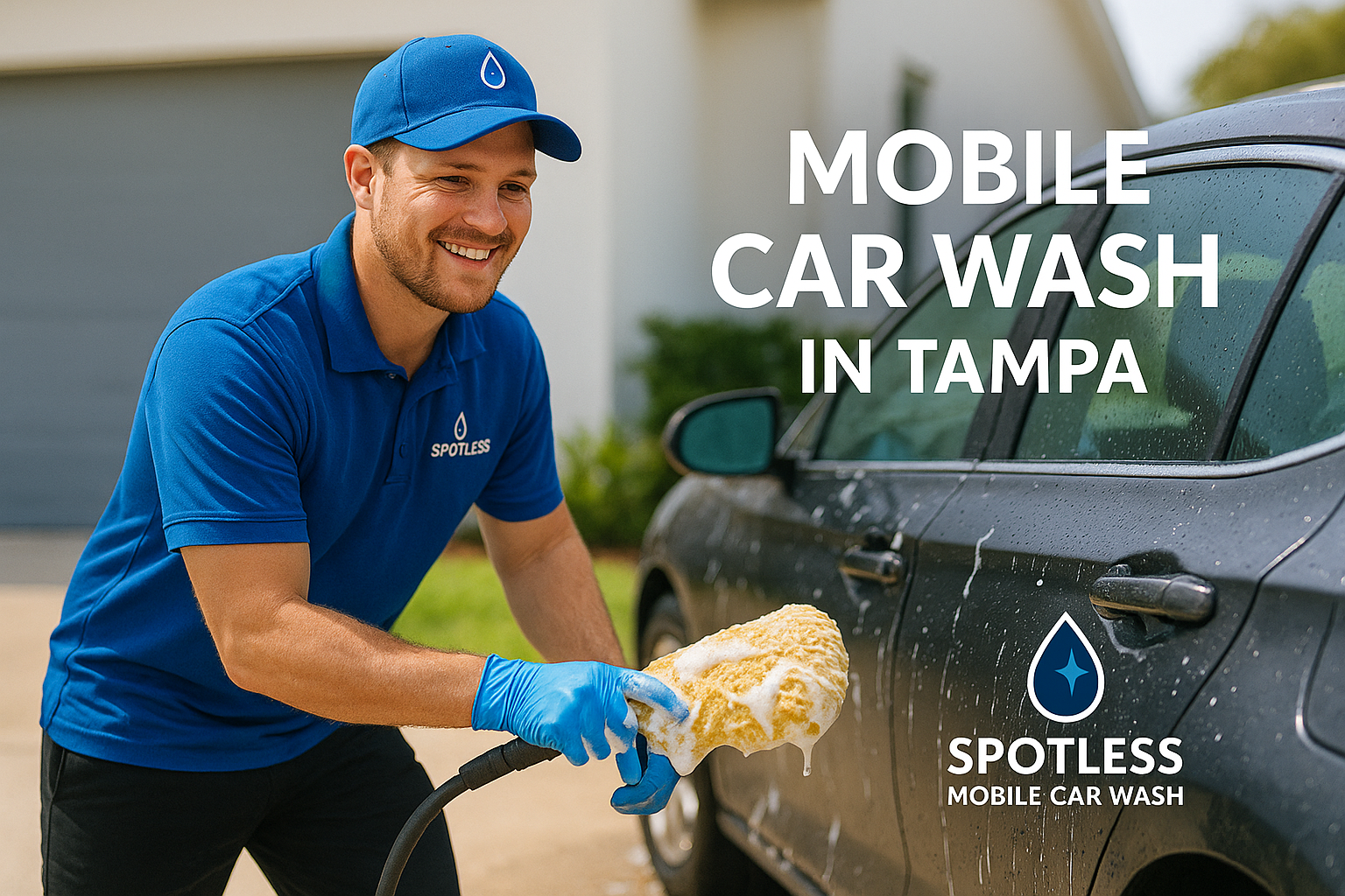 Mobile car wash exterior detail — 3Sixty6media sample 1