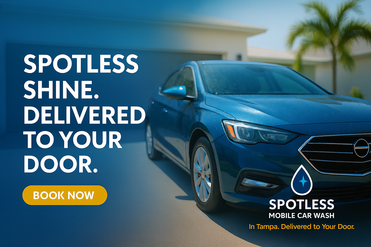 Spotless Mobile Car Wash — on-site detail